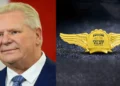 Doug Ford private jet controversy Ontario